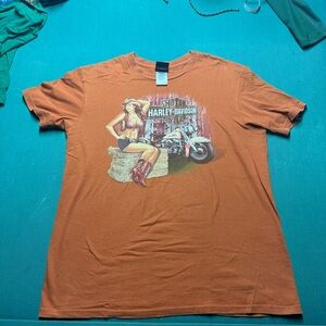 Harley-Davidson Burnt Orange Tee